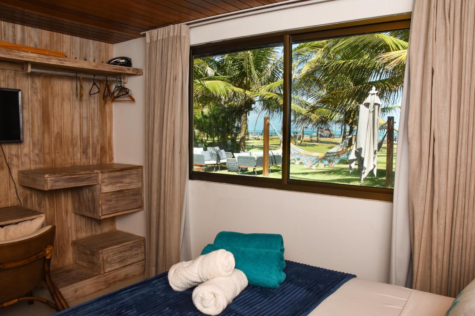Bangalo Luxo Beira Mar Carneiros Beach Resort Praia dos Carneiros Exteriör bild